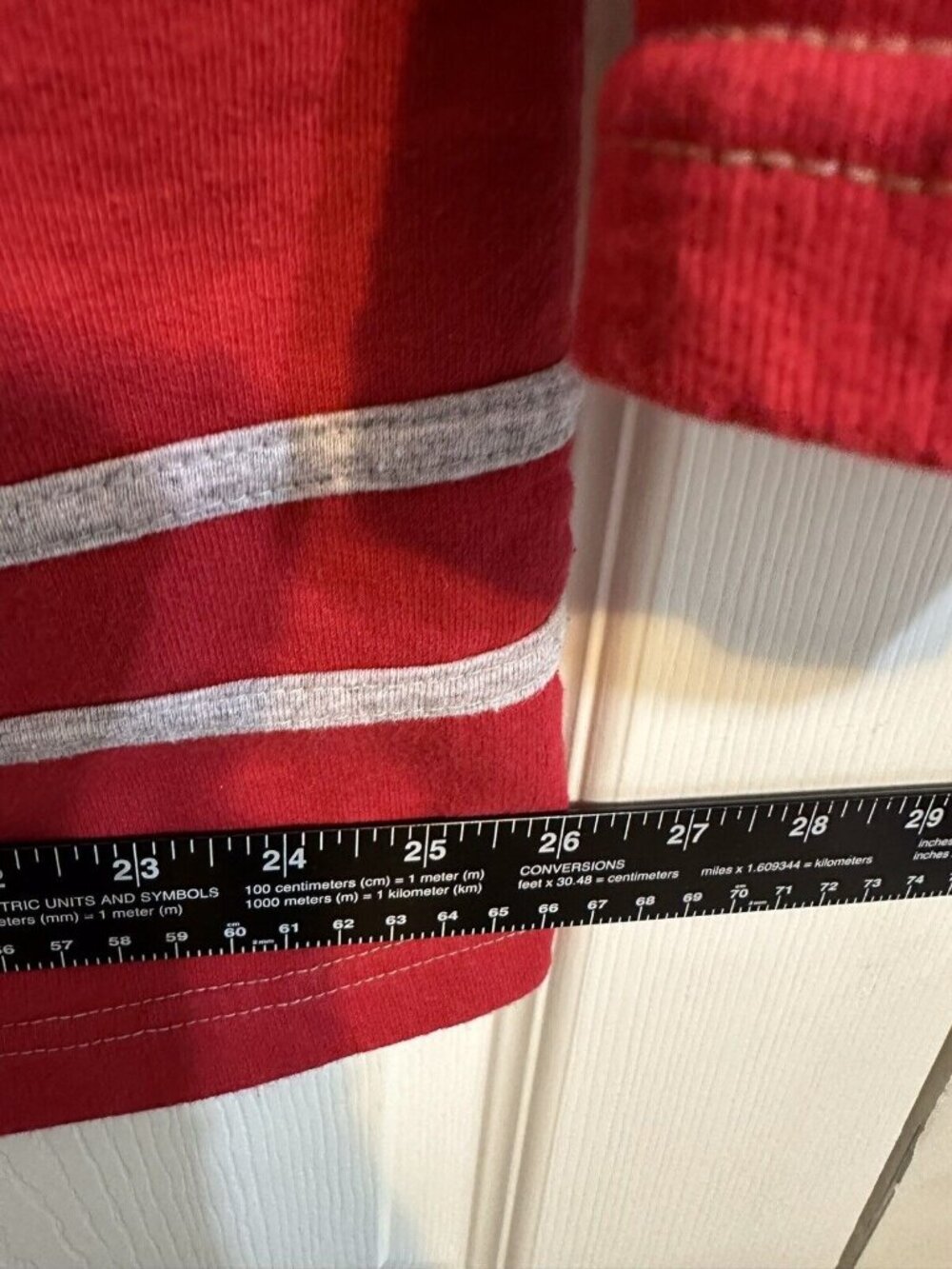 Vintage USA Star Zip Front Hoodie Jacket Red Women’s Medium Patriotic Y2K Casual - Picture 7 of 9